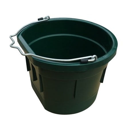 Qingdao Huatian Hand Truck MR 8QT GRN FLT Bucket MR8QP/FSB-DRKGRN